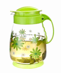 沈阳心然日杂批发部 1.5L耐热玻璃茶具，手工精致，实力打磨批发价格优势